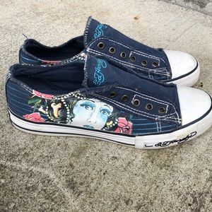Ed Hardy Slip-On Shoes